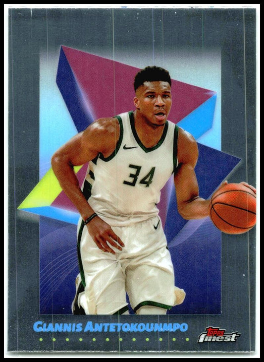 2024-25 Topps Finest #56 Giannis Antetokounmpo