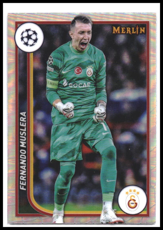 2023-24 Merlin UEFA Club Competitions #66 Fernando Muslera Refractor