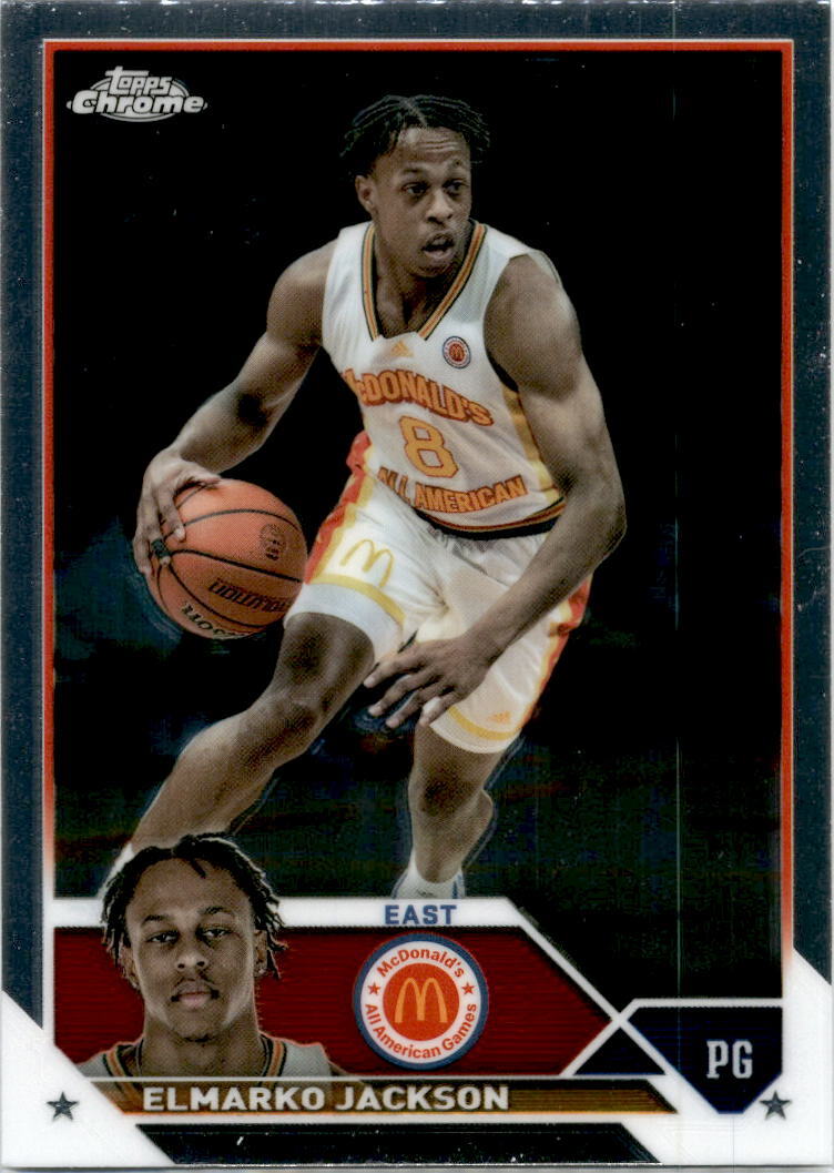 2023 Topps Chrome McDonald's All American #8 Elmarko Jackson Kansas