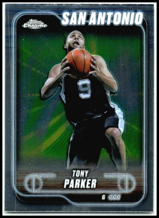 2024-25 Topps Chrome #138 Tony Parker San Antonio Spurs