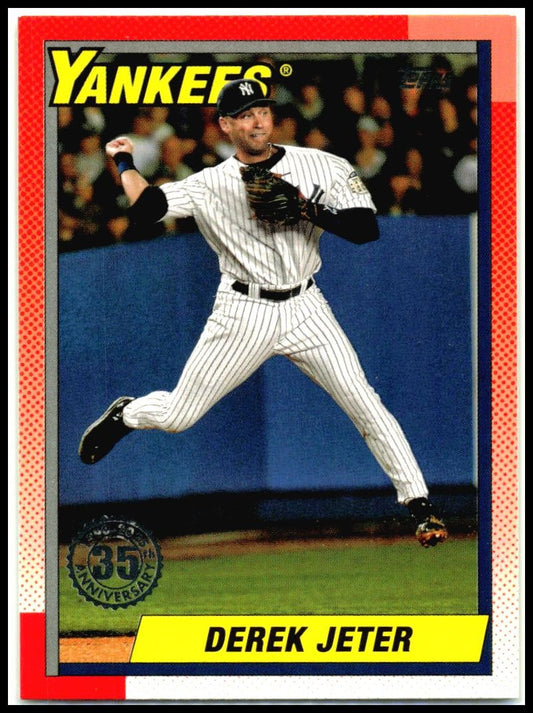 2025 Topps 1990 Topps 35th Anniversary #T90-87 Derek Jeter New York Yankees