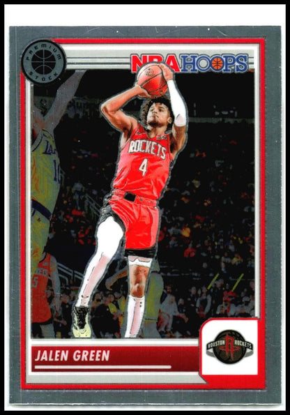 2023-24 Hoops Premium Stock #5 Jalen Green Houston Rockets