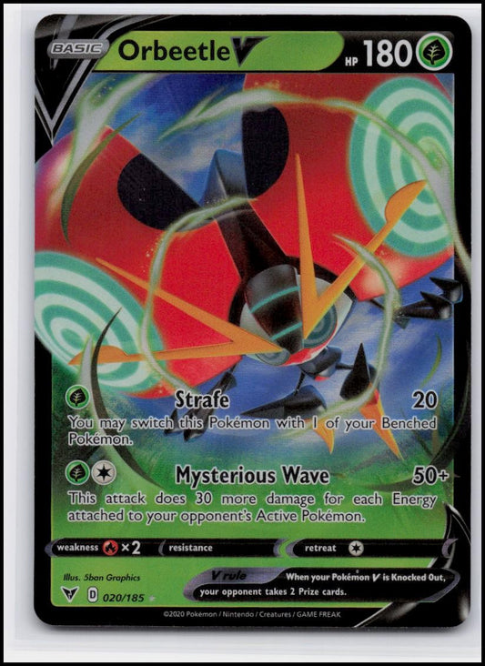 SWSH04: Vivid Voltage #020/185 Orbeetle V