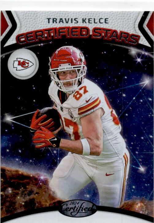 2024 Panini Certified Certified Stars #8 Travis Kelce Kansas City Chiefs