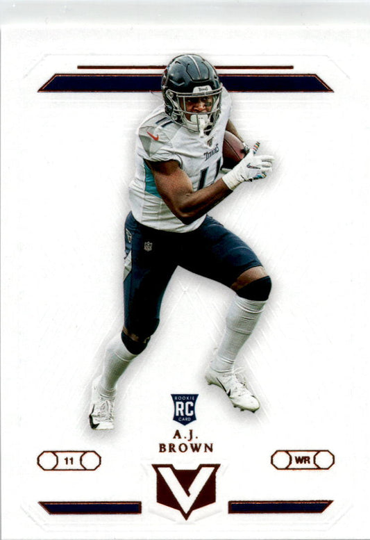 2019 Panini Chronicles #V-7 A.J. Brown RC Tennessee Titans/ PHILADELPHIA EAGLES