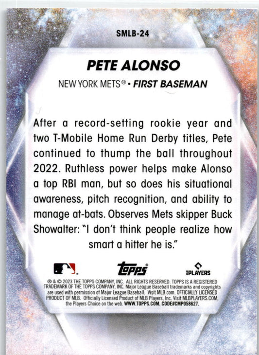 2023 Topps Stars of MLB #SMLB-24 Pete Alonso New York Mets