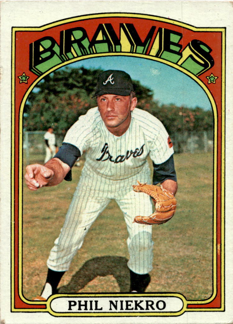 1972 Topps #620 Phil Niekro Atlanta Braves