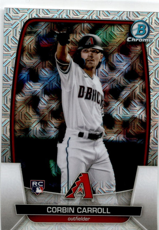 2023 Bowman Chrome Mega #73 Corbin Carroll RC Arizona Diamondbacks