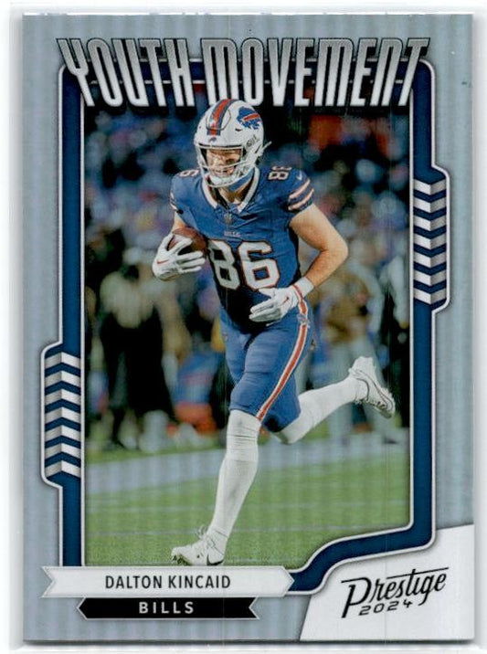 2024 Panini Prestige Youth Movement #YM-DKD Dalton Kincaid Buffalo Bills