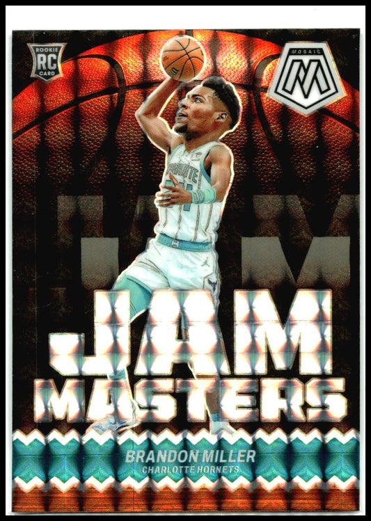2023-24 Panini Mosaic Jam Masters Mosaic #1 Brandon Miller Charlotte Hornets