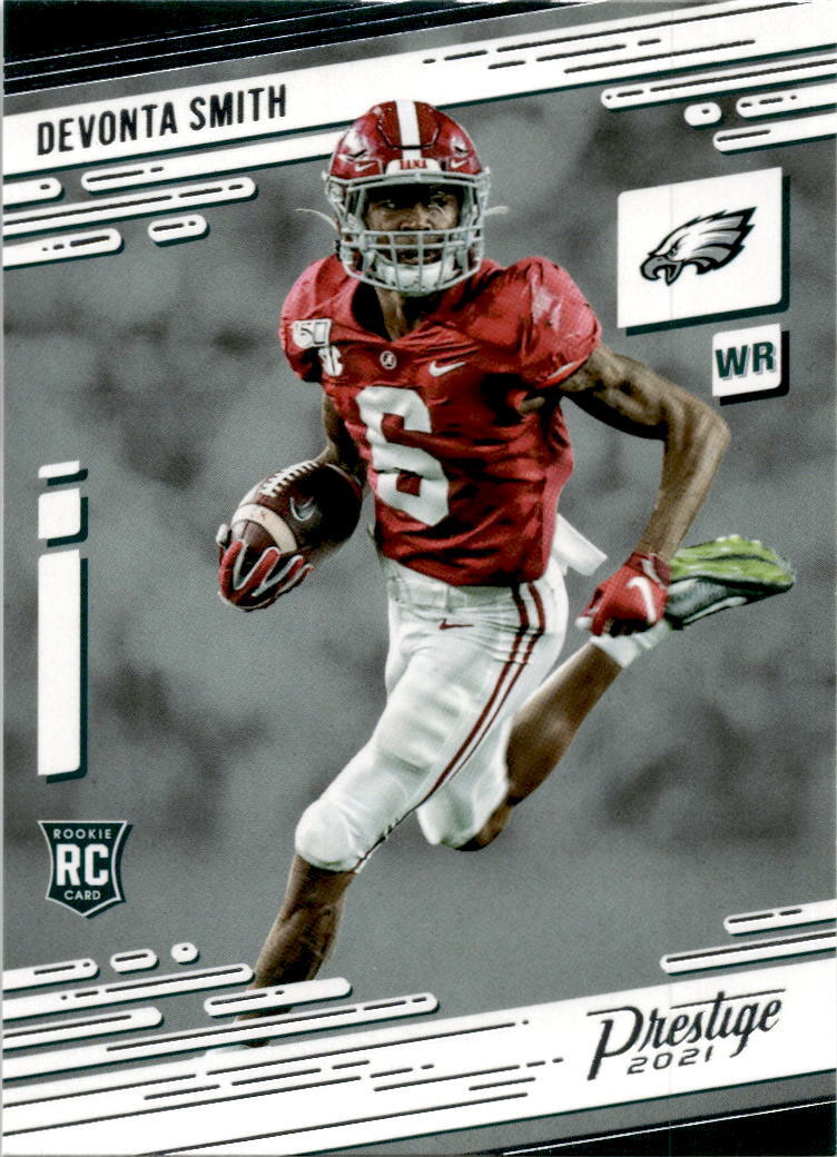 2021 Prestige #PA-BW DeVonta Smith RC