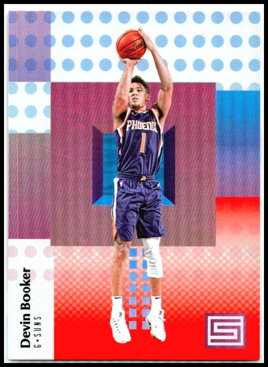 2017-18 Panini Status Orange #42 Devin Booker Phoenix Suns