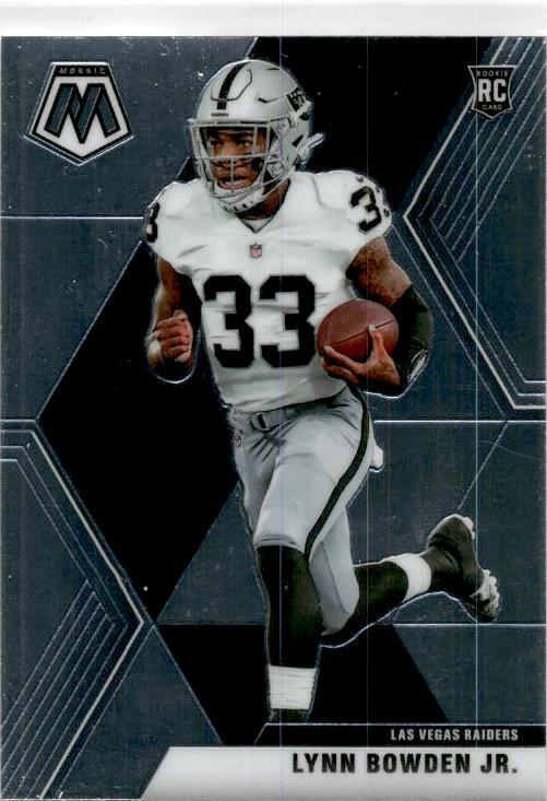 2020 Panini Mosaic #229 Lynn Bowden Jr. Rookie Las Vegas Raiders