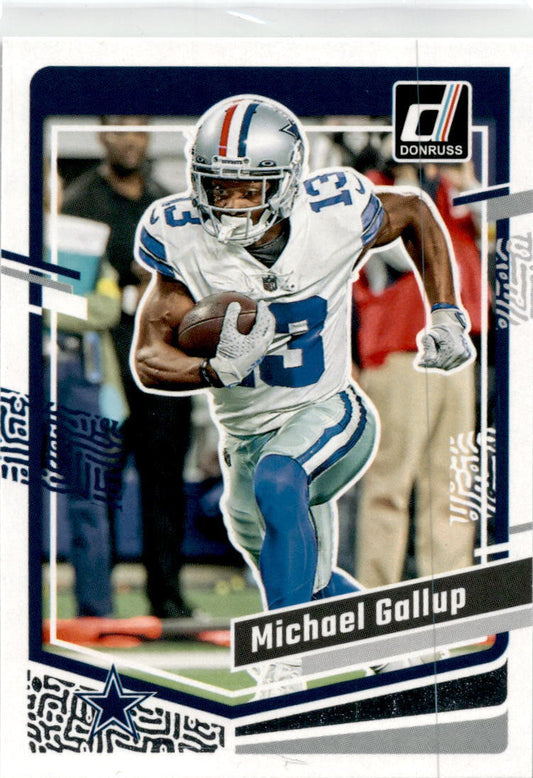 2023 Donruss #79 Michael Gallup Dallas Cowboys