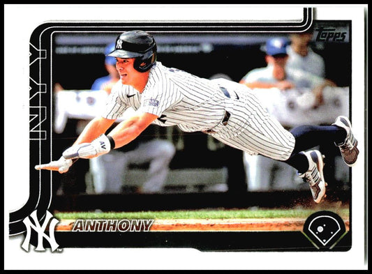 2025 Topps #35 Anthony Volpe New York Yankees