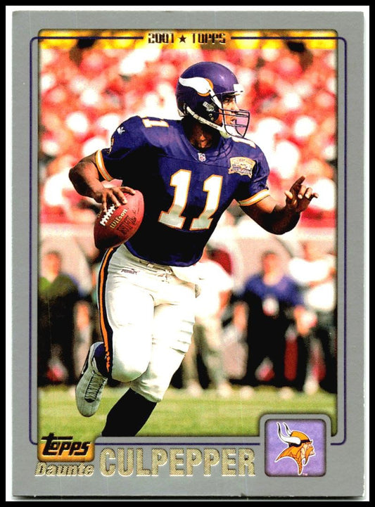 2001 Topps #120 Daunte Culpepper Minnesota Vikings
