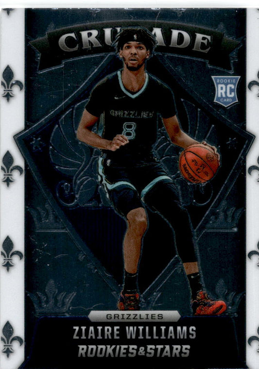 2021 Panini Chronicles Rookies & Stars #633 Ziaire Williams RC  Memphis Grizzlie