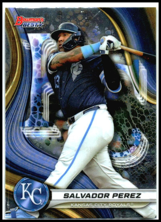 2024 Bowman's Best #31 Salvador Perez Kansas City Royals