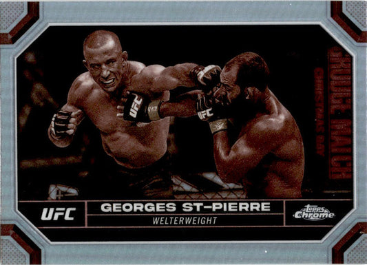 Topps Chrome Sepia #68 Georges ST-Pierre