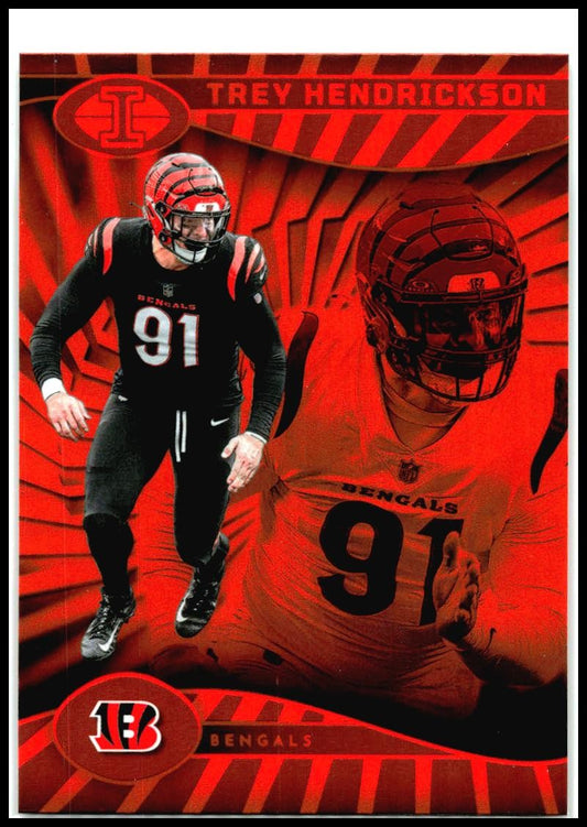 2024 Panini Illusions Orange Trophy Collection #18 Trey Hendrickson Bengals