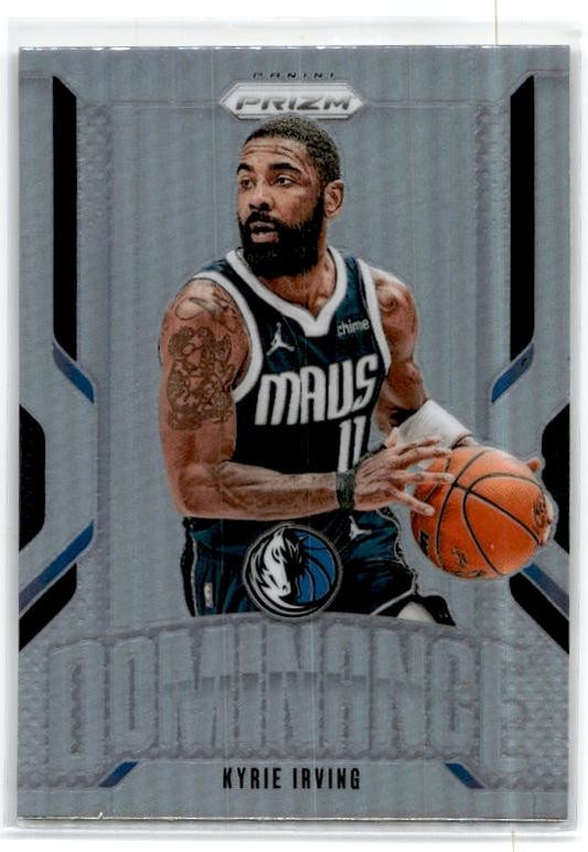2024-25 Panini Prizm Dominance Prizms Silver #5 Kyrie Irving Dallas Mavericks