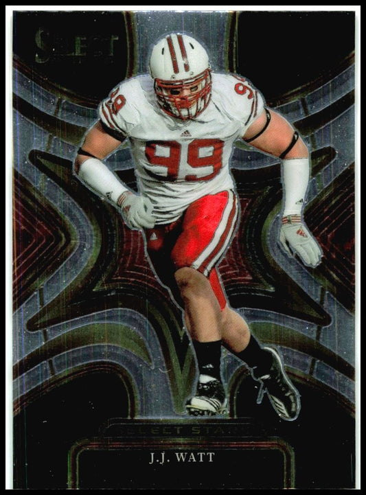 2023 Panini Select Draft Picks Select Stars #SS-JJ J.J. Watt Wisconsin Badgers