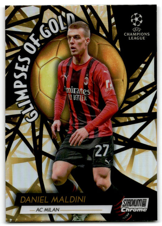 2022 Glimpses of Gold Daniel Maldini AC Milan #GG-DM