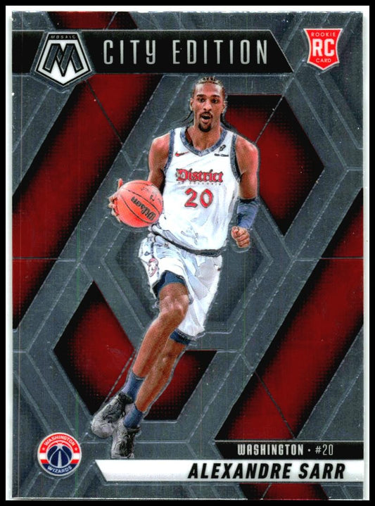 2024-25 Panini Mosaic #278 Alexandre Sarr Washington Wizards