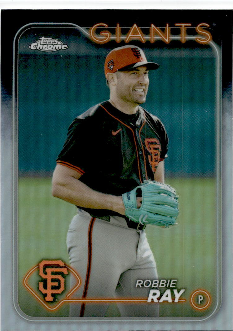2024 Topps Chrome Refractors #106 Robbie Ray San Francisco Giants