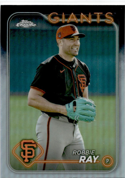 2024 Topps Chrome Refractors #106 Robbie Ray San Francisco Giants