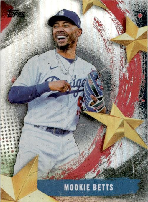 2025 Topps Stars of MLB #SMLB-17 Mookie Betts Los Angeles Dodgers