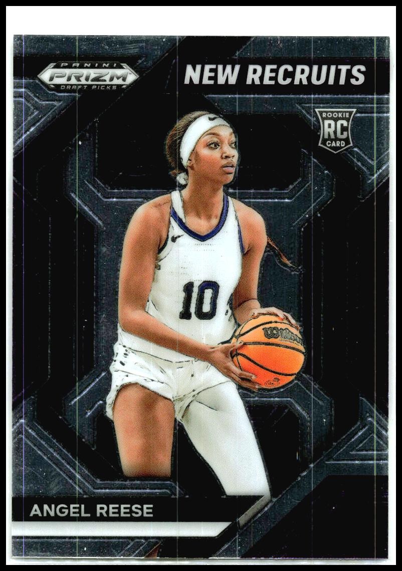2024 Panini Prizm Draft Picks New Recruits #24 Angel Reese LSU Tigers