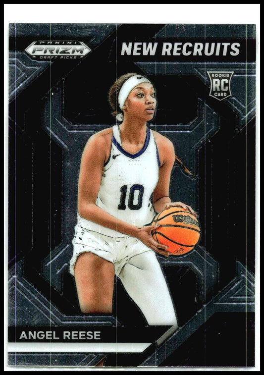 2024 Panini Prizm Draft Picks New Recruits #24 Angel Reese LSU Tigers