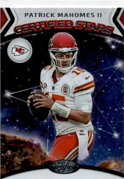 2024 Panini Certified Certified Stars #17 Patrick Mahomes II Kansas City Chiefs