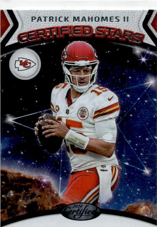 2024 Panini Certified Certified Stars #17 Patrick Mahomes II Kansas City Chiefs