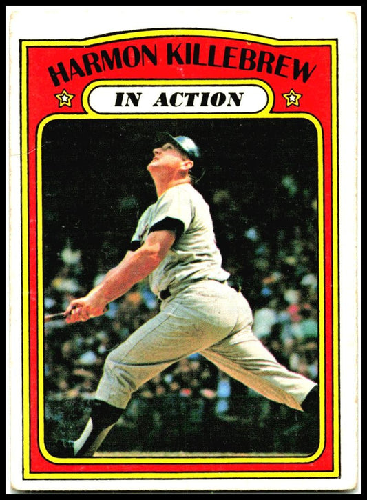1972 Topps #52 Harmon Killebrew Minnesota Twins