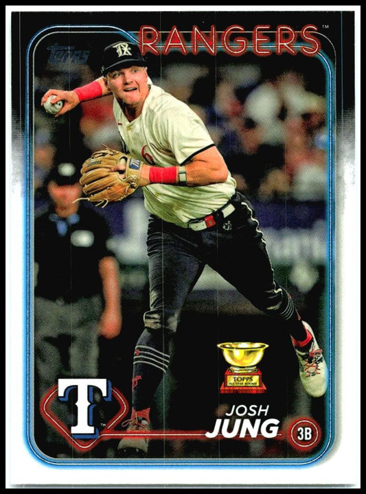 2024 Topps #620 Josh Jung Texas Rangers