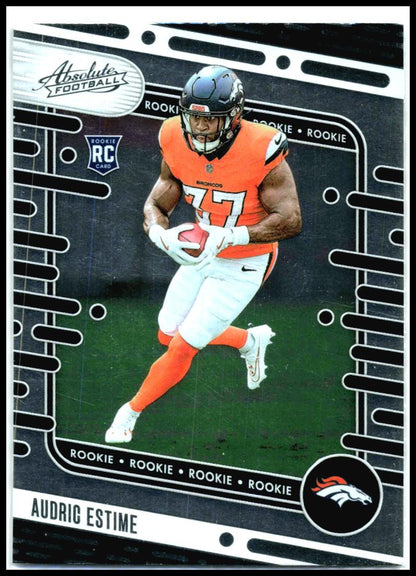 2024 Panini Absolute #193 Audric Estime Denver Broncos