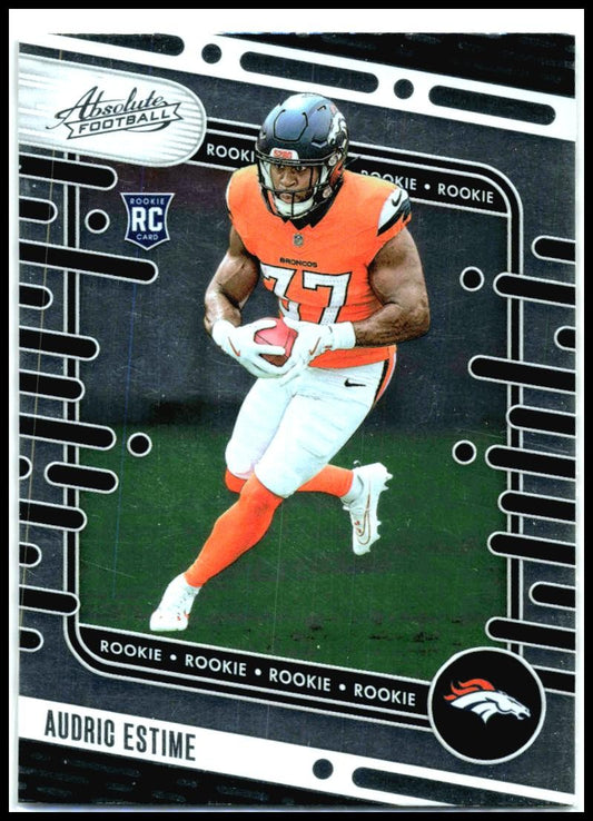 2024 Panini Absolute #193 Audric Estime Denver Broncos