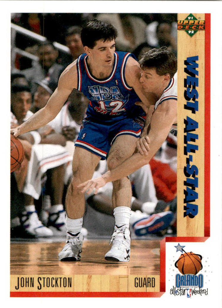 1991-92 Upper Deck #470 John Stockton Utah Jazz