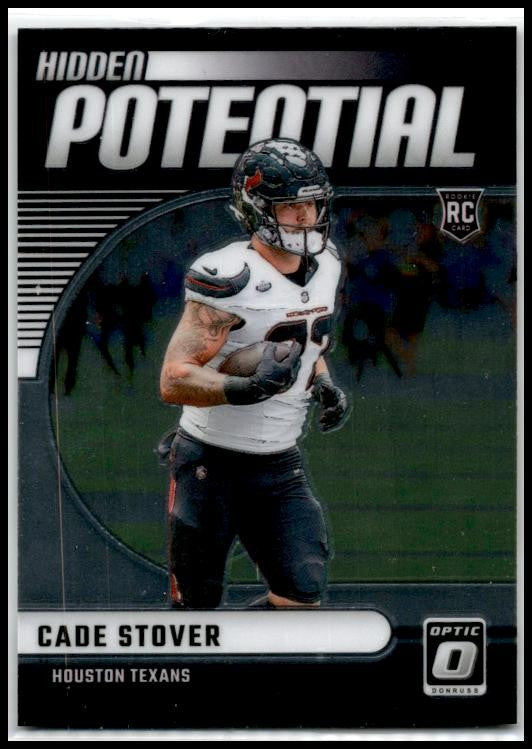 2024 Donruss Optic Hidden Potential #15 Cade Stover Houston Texans