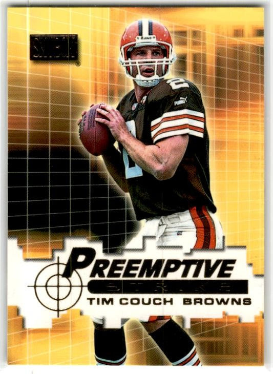 2000 SkyBox Preemptive Strike #1 P Tim Couch Cleveland Browns