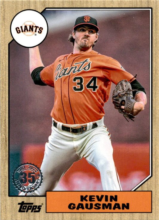 2022 Topps #86B-1 Kevin Gausman  San Francisco Giants