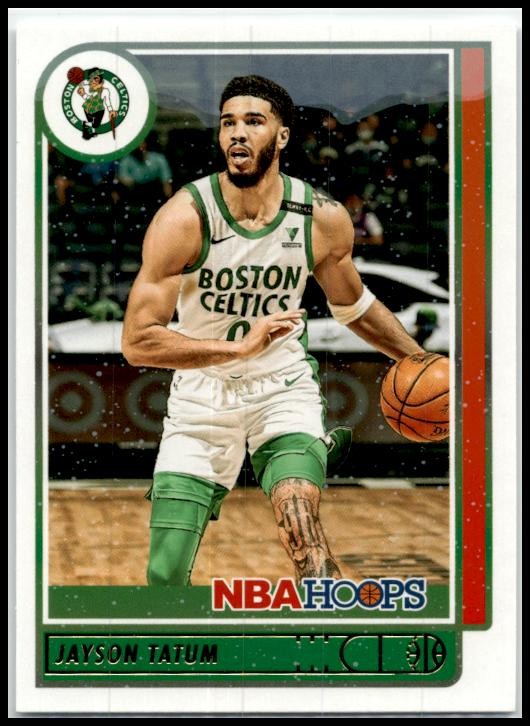 2021-22 Hoops #197 Jayson Tatum Boston Celtics