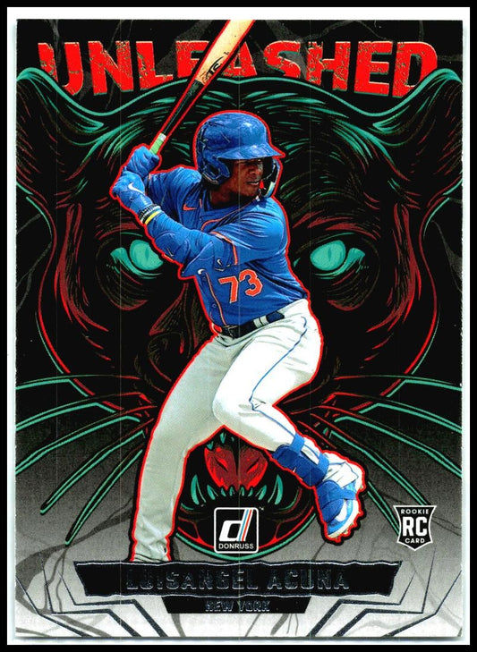 2025 Donruss Unleashed #2 Luisangel Acuna New York Mets
