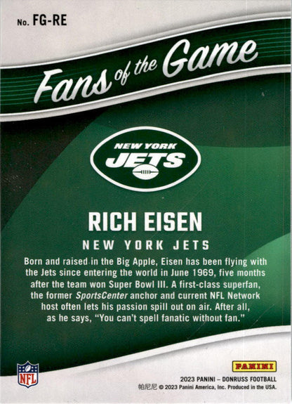 2023 Donruss Fans of the Game #FG-RE Rich Eisen