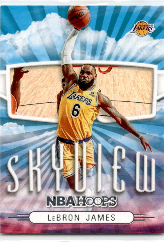 2022-23 Hoops Skyview #1 LeBron James Los Angeles Lakers