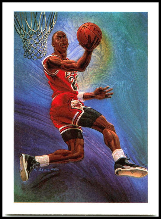1990-91 Hoops #358 Michael Jordan Chicago Bulls