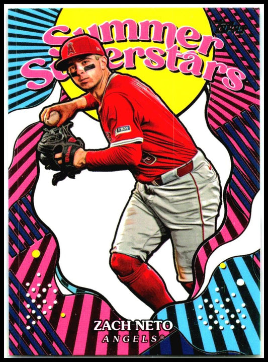 2025 Topps Summer Superstars #SS-43 Zach Neto Los Angeles Angels