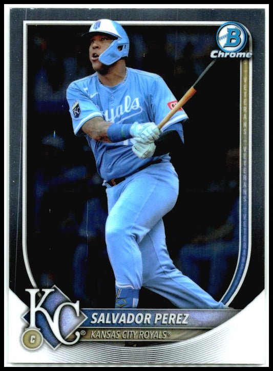 2025 Bowman Chrome #23 Salvador Perez Royals
